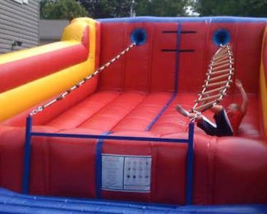 Inflatable Jacob's ladder game Rentals Roanoke VA Durham NC, Charlotte NC