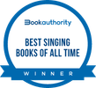 Award badge for Best Singing Books of All Time by Bookauthority.