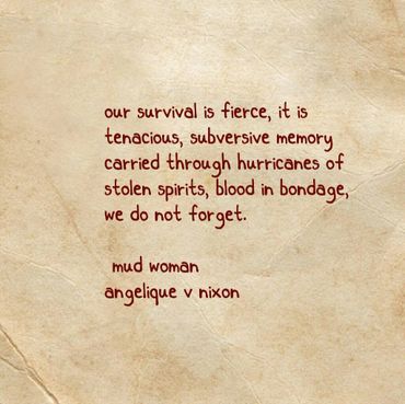 Mud Woman, Saltwater Healing, Angelique V Nixon