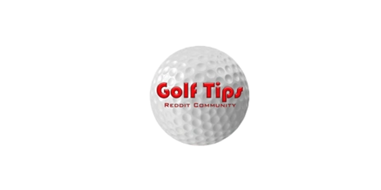 Golf Tips logo on a golf ball for Reddit community.