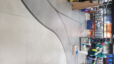 Cutting Edge Tiles Sportsmans Warehouse Tile cutting re-sizing Waterjet