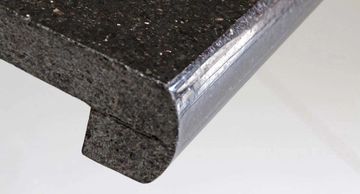 edge profile laminated full bullnose tile stone polished