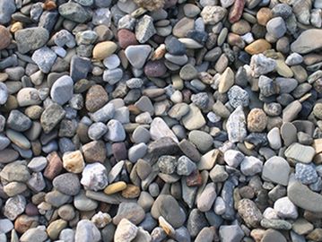 Dalaman mıcırı, renkli dere taşı, dere çakılı, çakıl taşı, tamburlanmış çakıl, karışık dere çakılı
