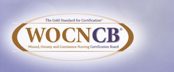 Logo of the Wound, Ostomy, and Continence Nursing Certification Board.