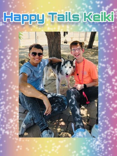 Miss Keiki was found March 13th in Nuevo, and was never claimed. She was so thin, and full of sticke