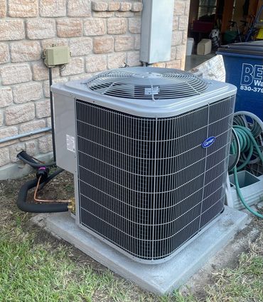 Upgraded outdoor unit.