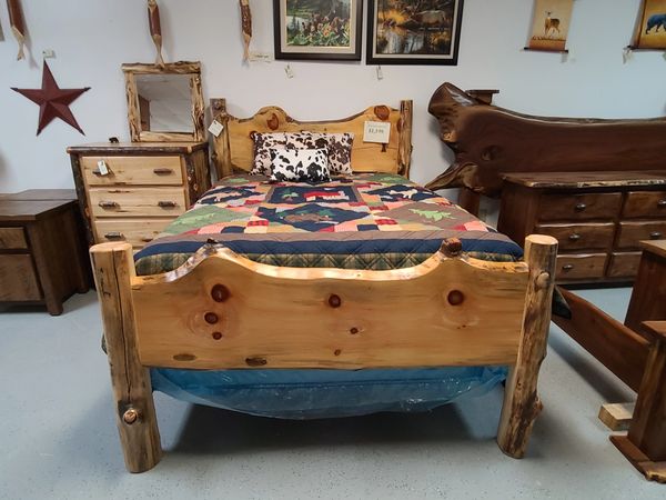 Northern Red Pine Slab Bed