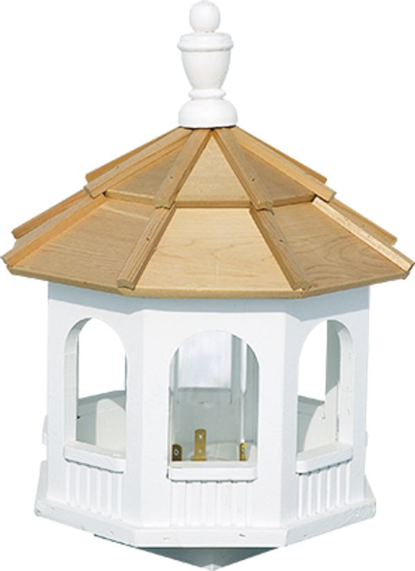 White Small Birdfeeder
