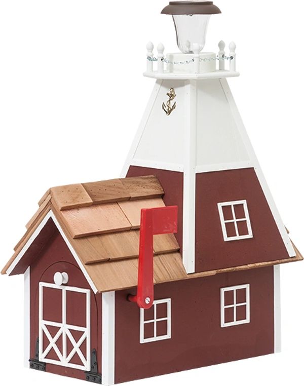 Solar Light Mailbox