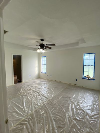 Interior room walls and trim painting