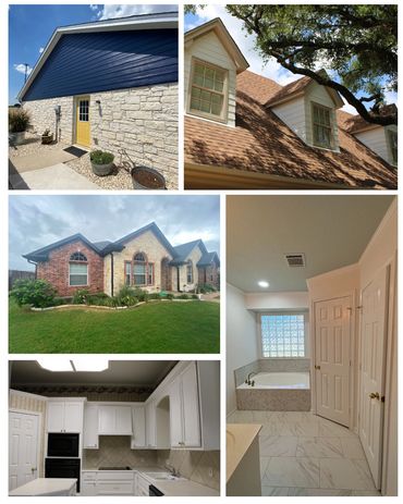 Exterior and interior paint transformation in central texas