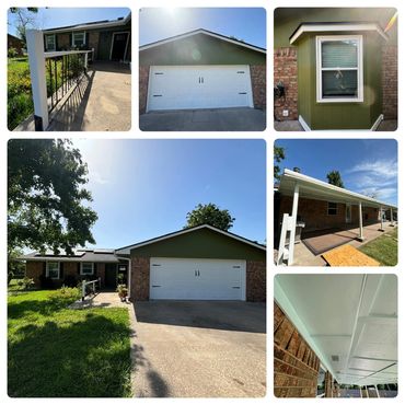 Exterior painting in central texas