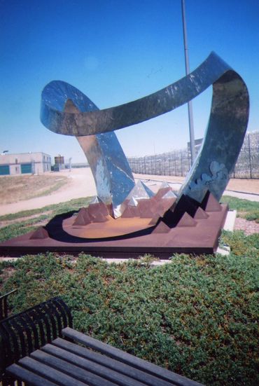 High Plains Wind, Stainless/Plate Steel, 15x15x10”