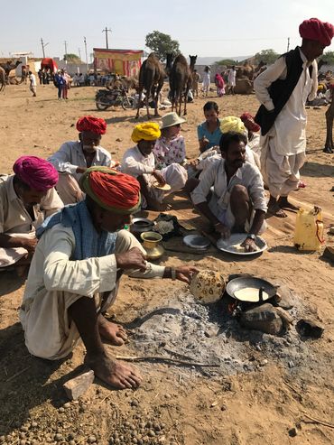 Interviewing Raika camel herders in Rajasthan about their diminishing prospects for survival.