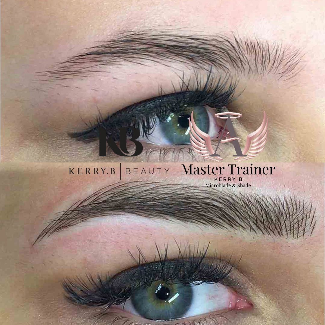 Microblading Eyebrows.