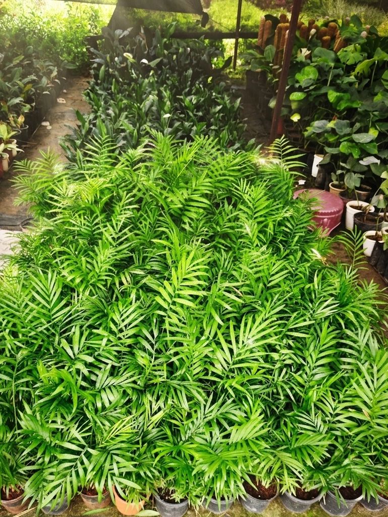 Parlour Palms (Chamaedorea elegans),