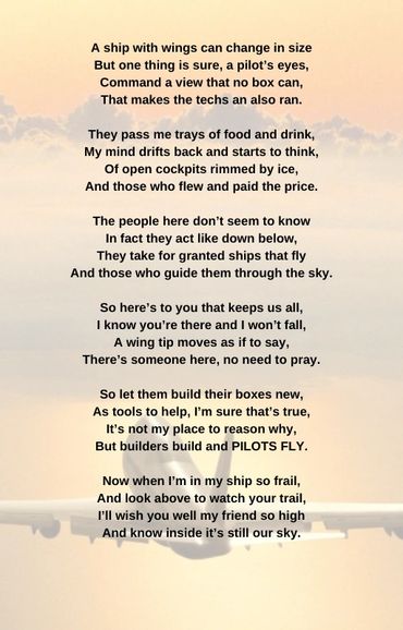 Airline Poem Page 2 by Patrick J. Phillips