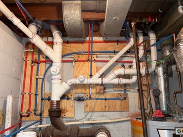 Full Plumbing upgrade: Drain & Water Supply lines