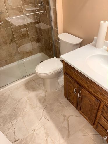 Bathroom remodel by jw