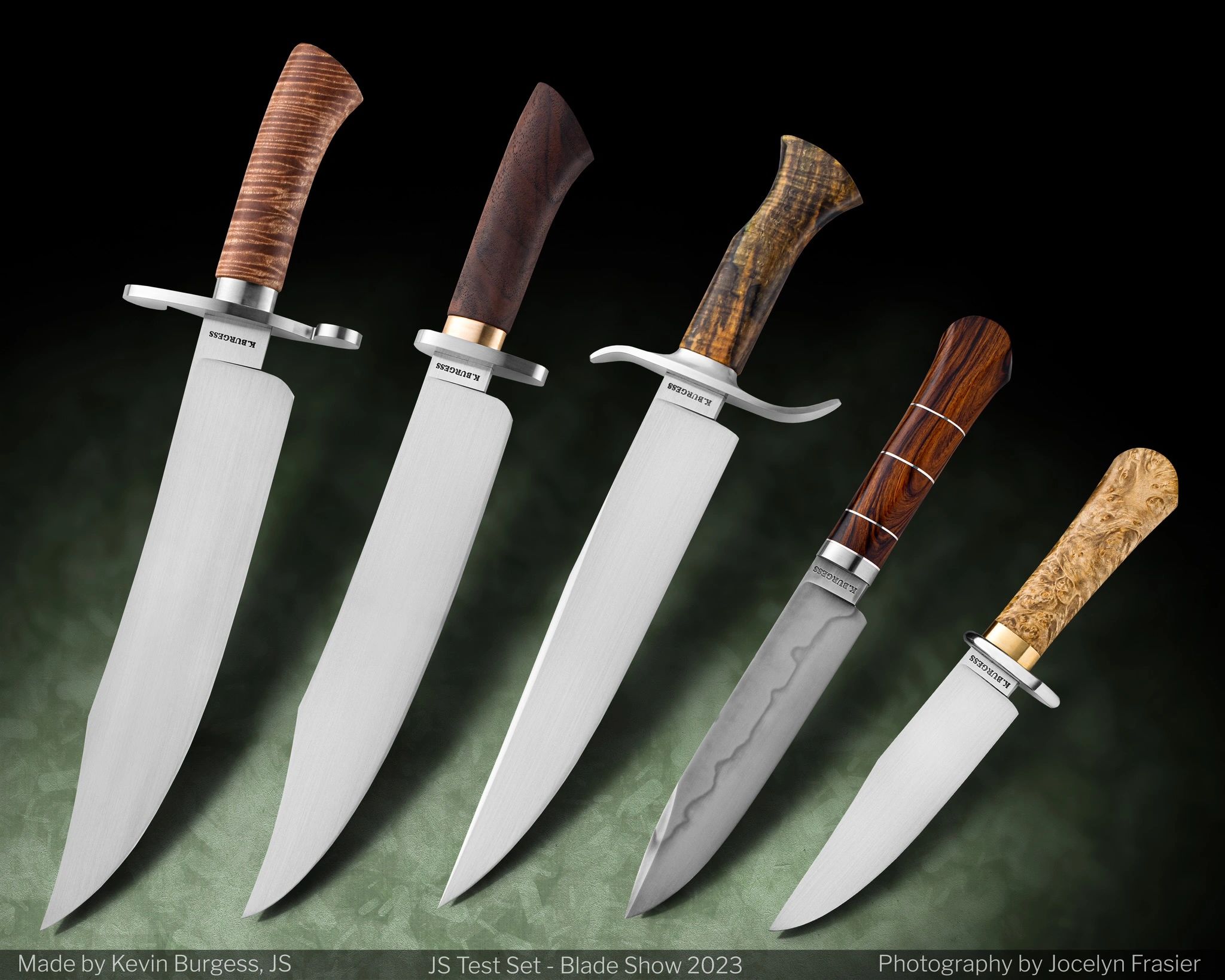 Forged in fire. Knives