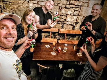 Super Mario themed sculpture workshop party at the Station East in Gateshead