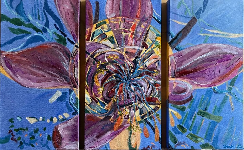 “Nature’s Assymetry” Triptych 