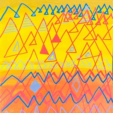 Caligrafías del fuego. De la serie “ Elementos de la naturaleza y caligrafías”/ Fire’s Calligraphies