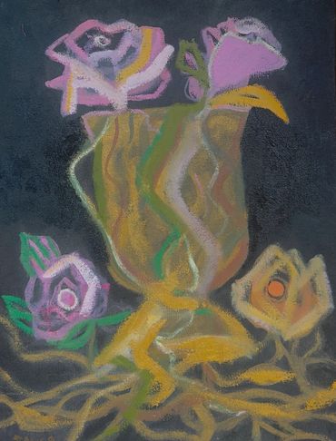 “Madre Naturaleza” de la serie “Tejidos atmosféricos”
Oil on Canvas
40x30 cm