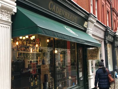 Cadenheads Independent Bottle Shop in Edinburgh
