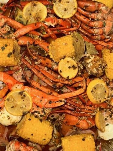 Southern style seafood boil - Creole comfort food favorite only in Manteca from LemmeFeedYouSumn