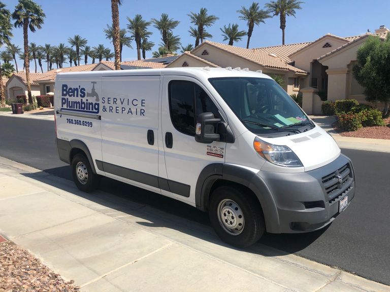 Ben's Plumbing fleet van