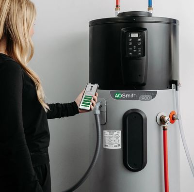 Hybrid water heaters and properly working HVAC systems make a home more energy efficient.