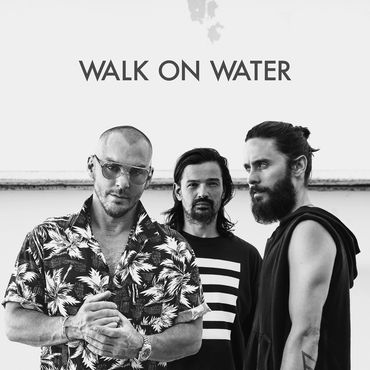 cover art composition for thirty seconds to mars single "walk on water" (2018)