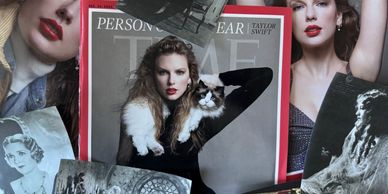 taylor swift's time magazine covers with pictures of mary pickford.
