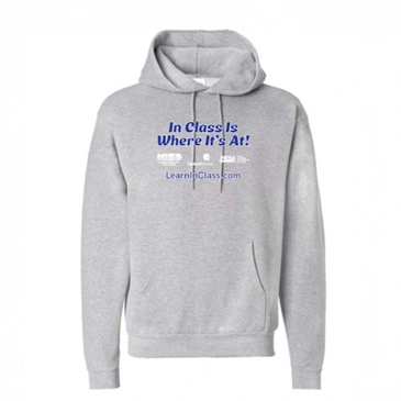 gray color Hanes® EcoSmart® - Pullover Hooded Sweatshirt
