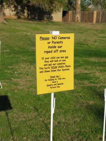 Portable Barrier Stakes Sign Holder