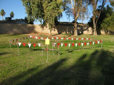 Portable Barrier Stakes