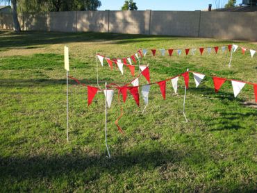 Portable Barrier Stakes