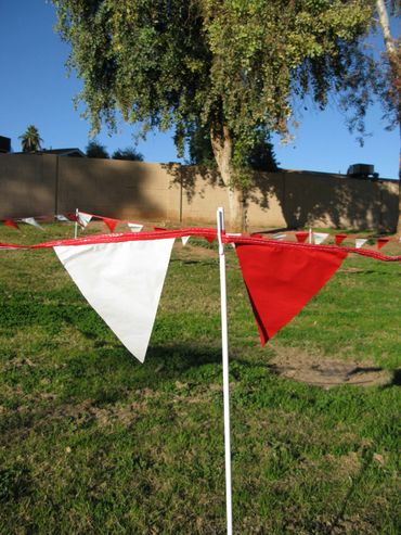 Portable Barrier Stakes