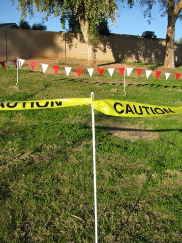 Portable Barrier Stakes