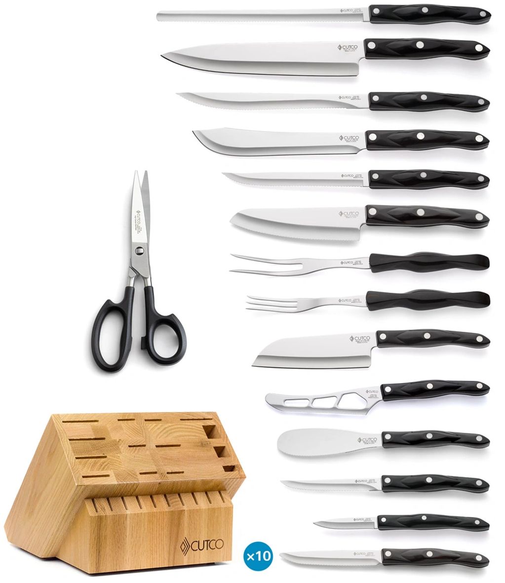 6414C Signature Set with Steak Knives with Block