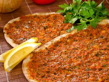 Turkish Pizza - Lahmacun