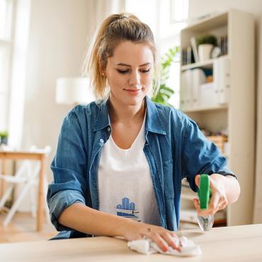 Sparkle Cleaning Squad crew busy in providing janitorial cleaning services