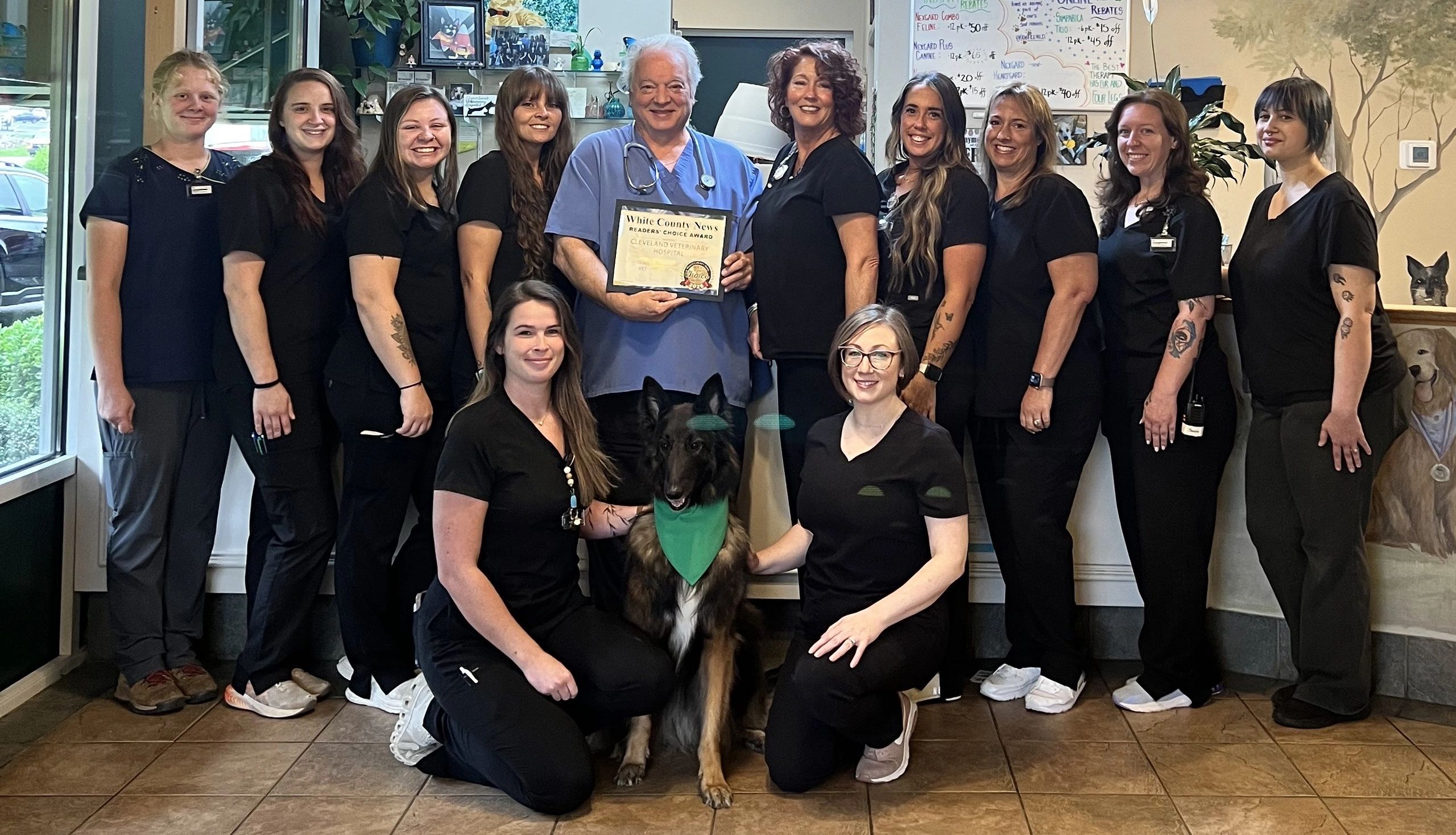 Cleveland Veterinary Hospital Staff 2026