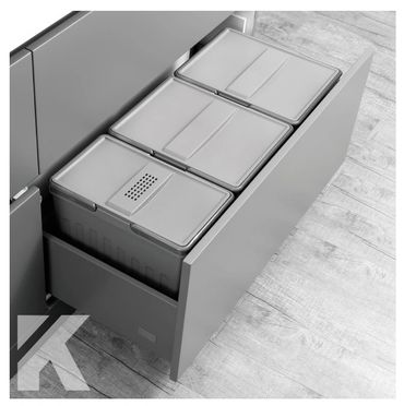 Set de basureros para cajón