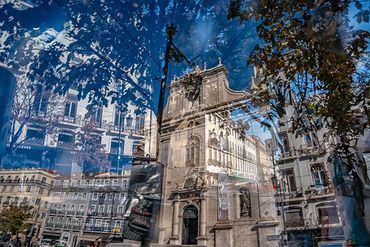 Impressions of Lisbon using slow shutter, and double exposure with intentional camera movement.