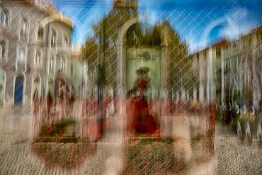 Impressions of Lisbon using slow shutter, and double exposure with intentional camera movement.