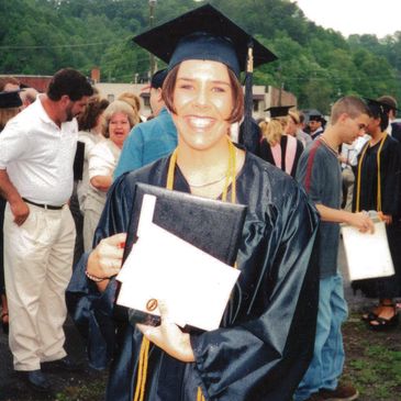 The day I graduated from Pikeville College in 2000 with a double major in Biology and Chemistry