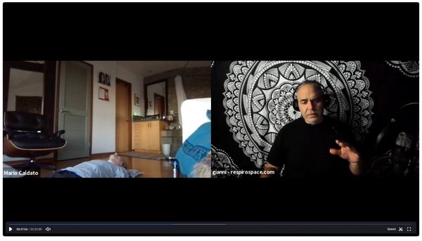 Private online breathwork via Zoom