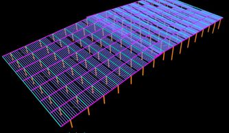 Uçak Hangarı statik hesap